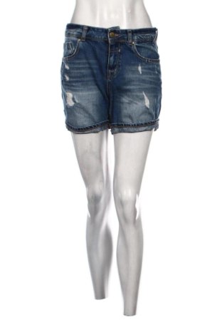 Damskie szorty Bershka, Rozmiar S, Kolor Niebieski, Cena 46,57 zł, #138008685