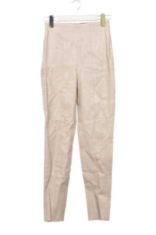 Damskie spodnie Zara, Rozmiar XS, Kolor Beżowy, Cena 50,80 zł, #137994574
