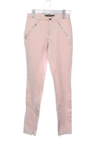 Damskie spodnie Zara, Rozmiar XXS, Kolor Różowy, Cena 50,80 zł, #137997437