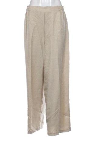 Pantaloni de femei SHEIN, Mărime L, Culoare Bej, Preț 73,49 Lei, #137998414