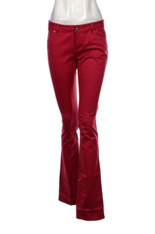 Pantaloni de femei Zara, Mărime M, Culoare Roșu, Preț 68,24 Lei, #137999239
