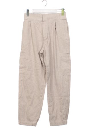 Γυναικείο παντελόνι Massimo Dutti, Μέγεθος XS, Χρώμα  Μπέζ, Τιμή 32,00 €, #138001081