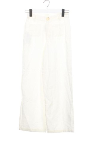 Дамски панталон Mango, Размер XS, Цвят Екрю, Цена 20,00 €, #138016777