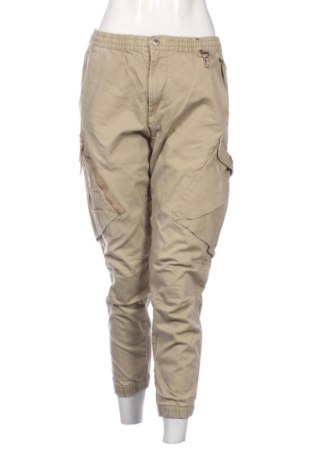 Дамски панталон Pull&Bear, Размер L, Цвят Бежов, Цена 12,00 €, #138016795