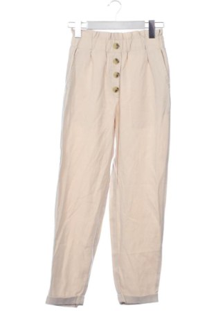 Damenhose Zara, Größe XS, Farbe Beige, Preis 12,00 €, #138022776