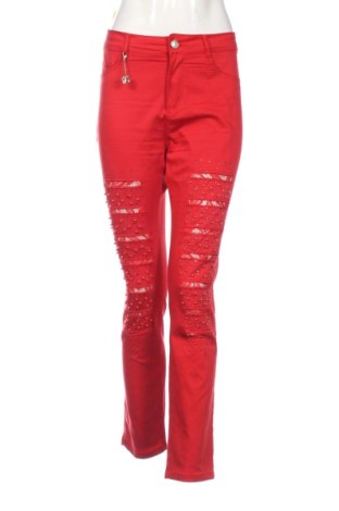 Damskie spodnie Unbranded, Rozmiar XL, Kolor Czerwony, Cena 38,10 zł, #138023034