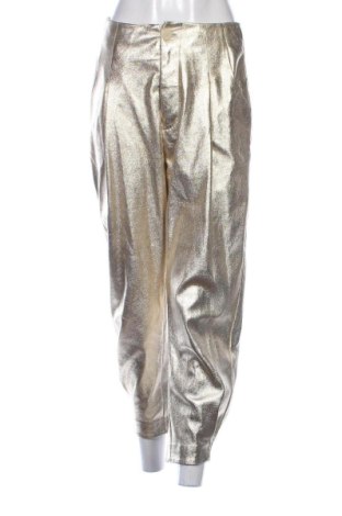 Pantaloni de femei Desigual, Mărime M, Culoare Auriu, Preț 132,67 Lei, #138029040