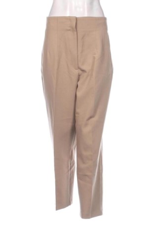 Damskie spodnie Zara, Rozmiar XL, Kolor Beżowy, Cena 63,50 zł, #138032858