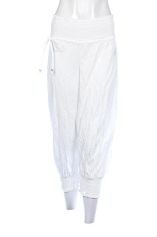 Pantaloni de femei Culture, Mărime XL, Culoare Alb, Preț 68,24 Lei, #138033455