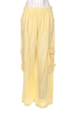 Damskie spodnie Unbranded, Rozmiar S, Kolor Żółty, Cena 62,91 zł, #138034606
