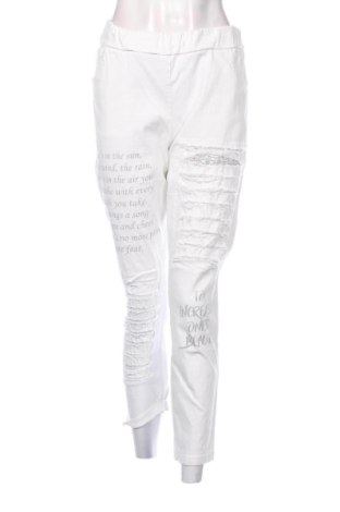 Damskie spodnie Unbranded, Rozmiar XL, Kolor Biały, Cena 46,57 zł, #138041304