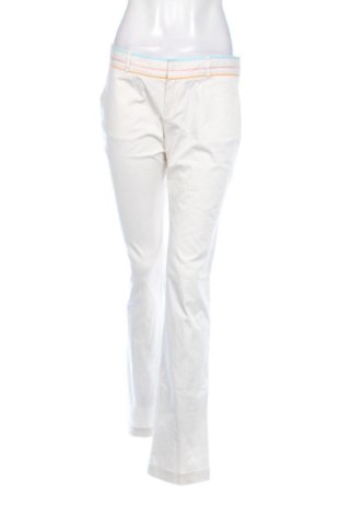 Pantaloni de femei Lacoste, Mărime M, Culoare Ecru, Preț 202,00 Lei, #137983100