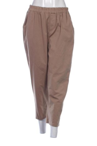 Damskie spodnie 158c, Rozmiar L, Kolor Beżowy, Cena 34,68 zł, #137989672