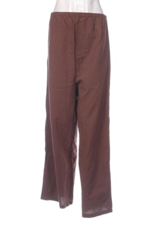 Pantaloni de femei SHEIN, Mărime L, Culoare Maro, Preț 31,49 Lei, #138005675