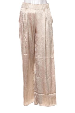 Pantaloni de femei Unbranded, Mărime S, Culoare Auriu, Preț 78,74 Lei, #138023390