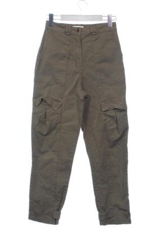 Pantaloni de femei H&M, Mărime XS, Culoare Verde, Preț 57,74 Lei, #138024163