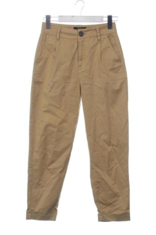 Pantaloni de femei Bershka, Mărime XXS, Culoare Bej, Preț 145,00 Lei, #138024637