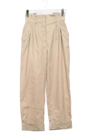 Damskie spodnie H&M, Rozmiar XXS, Kolor Beżowy, Cena 46,57 zł, #138036747