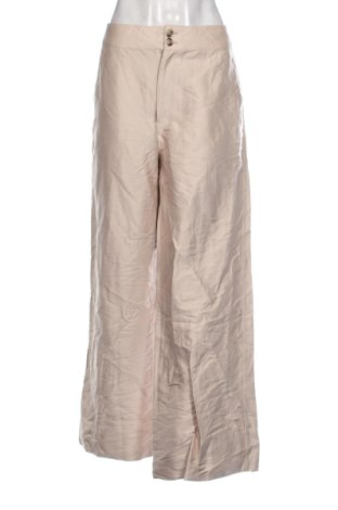 Pantaloni de femei Gina Tricot, Mărime L, Culoare Bej, Preț 75,99 Lei, #138051570