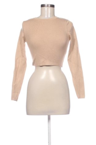 Damski sweter Zara, Rozmiar S, Kolor Beżowy, Cena 63,50 zł, #137996102