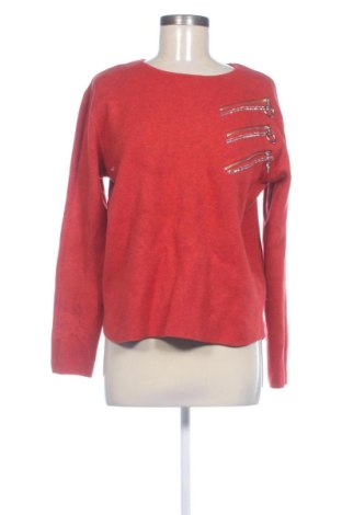 Damski sweter DD-II, Rozmiar XL, Kolor Czerwony, Cena 67,74 zł, #137997087
