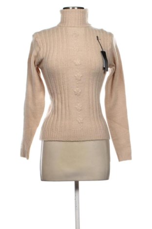 Damski sweter Success, Rozmiar M, Kolor Beżowy, Cena 67,74 zł, #137998793