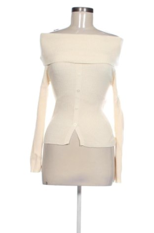 Damski sweter Unbranded, Rozmiar S, Kolor ecru, Cena 54,27 zł, #138001090