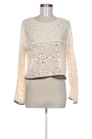 Damski sweter Zara, Rozmiar S, Kolor ecru, Cena 63,50 zł, #138001338