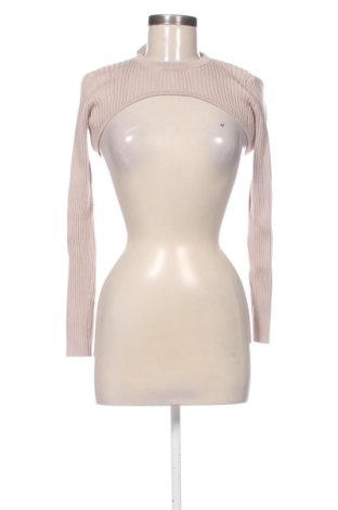 Damski sweter Bershka, Rozmiar S, Kolor Popielaty róż, Cena 30,65 zł, #138008775