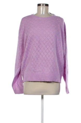 Damski sweter True Spirit, Rozmiar L, Kolor Fioletowy, Cena 68,99 zł, #138011757