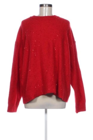 Damski sweter H&M, Rozmiar XXL, Kolor Czerwony, Cena 45,99 zł, #138011981