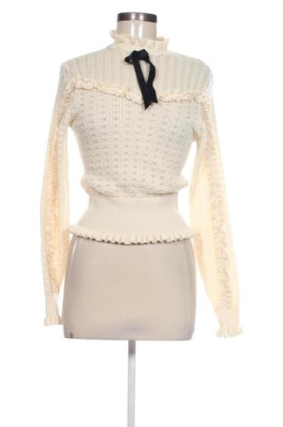 Damski sweter Zara, Rozmiar S, Kolor ecru, Cena 67,99 zł, #138013678
