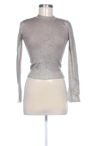 Damski sweter Zara, Rozmiar S, Kolor Srebrzysty, Cena 97,37 zł, #138015434