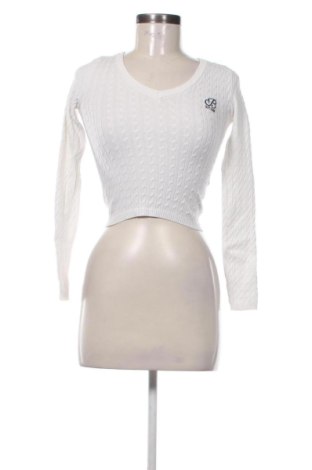 Damski sweter Bershka, Rozmiar XXS, Kolor Biały, Cena 33,87 zł, #138031955