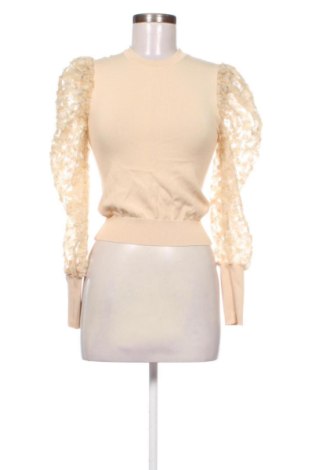 Damski sweter Zara, Rozmiar XS, Kolor Beżowy, Cena 64,52 zł, #138003866
