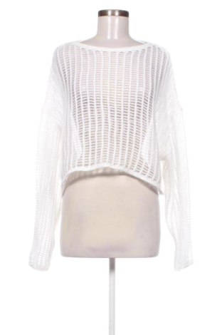 Damski sweter Review, Rozmiar L, Kolor Biały, Cena 46,57 zł, #138008398