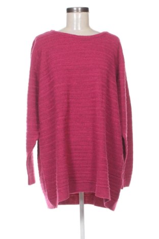 Damski sweter Laura Torelli, Rozmiar XXL, Kolor Różowy, Cena 46,78 zł, #138051060