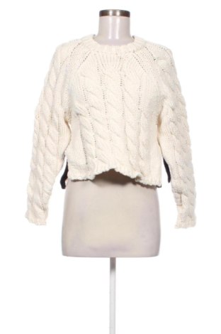 Pulover de femei Zara, Mărime M, Culoare Ecru, Preț 172,99 Lei, #138052493