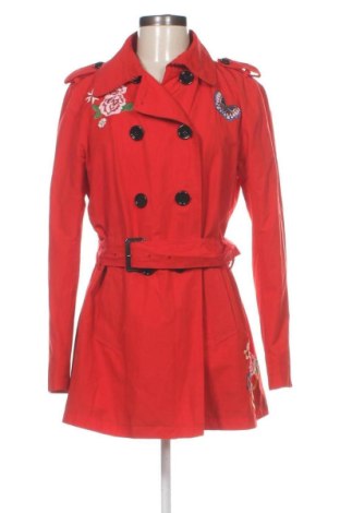 Női viharkabát Desigual, Méret XL, Szín Piros, Ár 73 907 Ft, #137996837