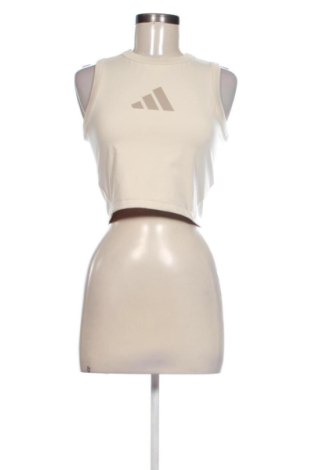 Дамски спортен топ Adidas, Размер S, Цвят Бежов, Цена 39,88 €, #138018618