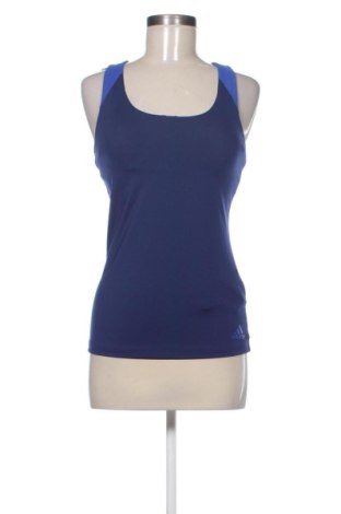 Damen Sporttop Adidas, Größe M, Farbe Blau, Preis 37,00 €, #138026566