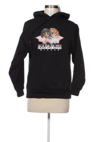 Дамски суитшърт Napapijri x Fiorucci, Размер S, Цвят Черен, Цена 98,00 €, #138001007