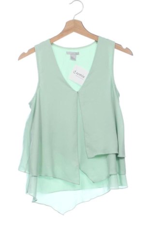 Top de femei H&M, Mărime XS, Culoare Verde, Preț 56,00 Lei, #137990449