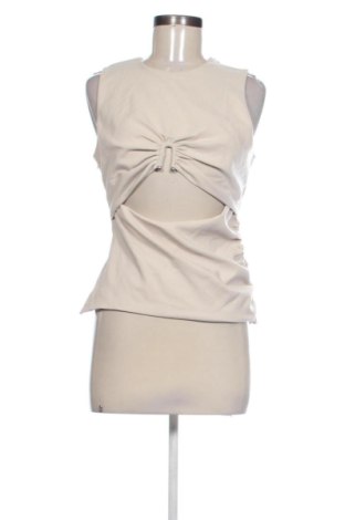 Damski top Zara, Rozmiar L, Kolor Beżowy, Cena 55,04 zł, #138027806