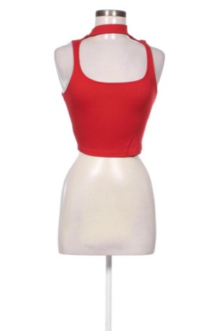 Top de femei Pull&Bear, Mărime M, Culoare Roșu, Preț 36,74 Lei, #138037154