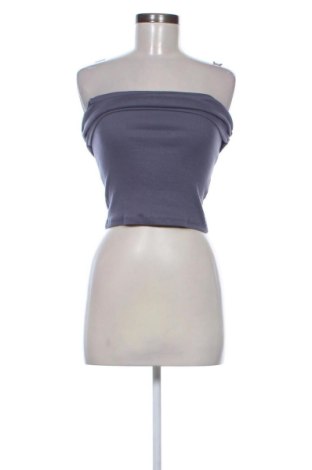 Дамски топ Pull&Bear, Размер S, Цвят Сив, Цена 7,00 €, #138038200