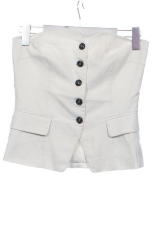 Damski top Bershka, Rozmiar S, Kolor ecru, Cena 42,34 zł, #138047598