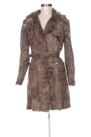 Palton din piele pentru damă Desigual, Mărime M, Culoare Maro, Preț 614,99 Lei, #138001699