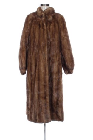 Дамско кожено палто Unbranded, Размер XL, Цвят Кафяв, Цена 191,73 €, #138013291