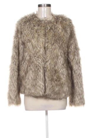 Дамско кожено палто Bershka, Размер S, Цвят Многоцветен, Цена 125,55 €, #138036046